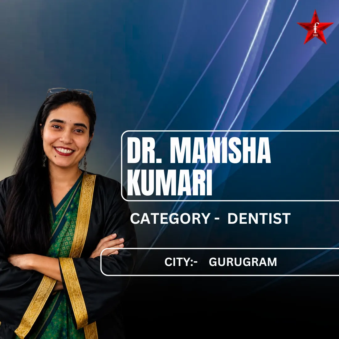 Dr. Manisha Kumari Best Dentist Gurugram